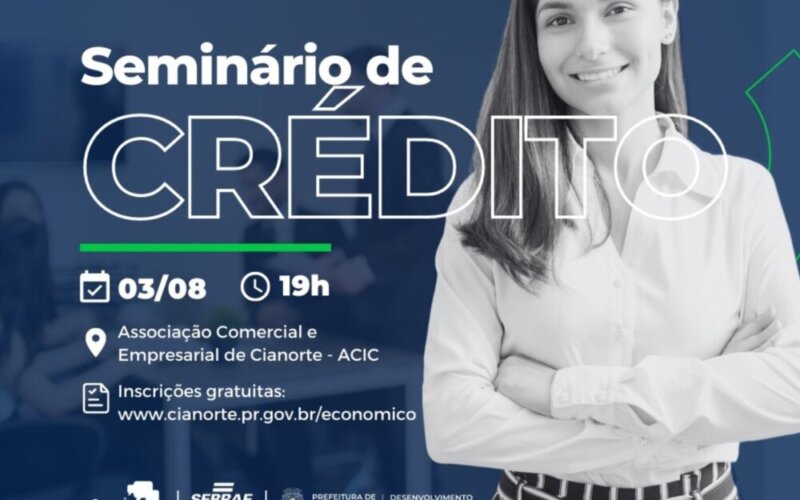 PREFEITURA ABRE INSCRIÇÕES PARA O SEMINÁRIO DE CRÉDITO. 16