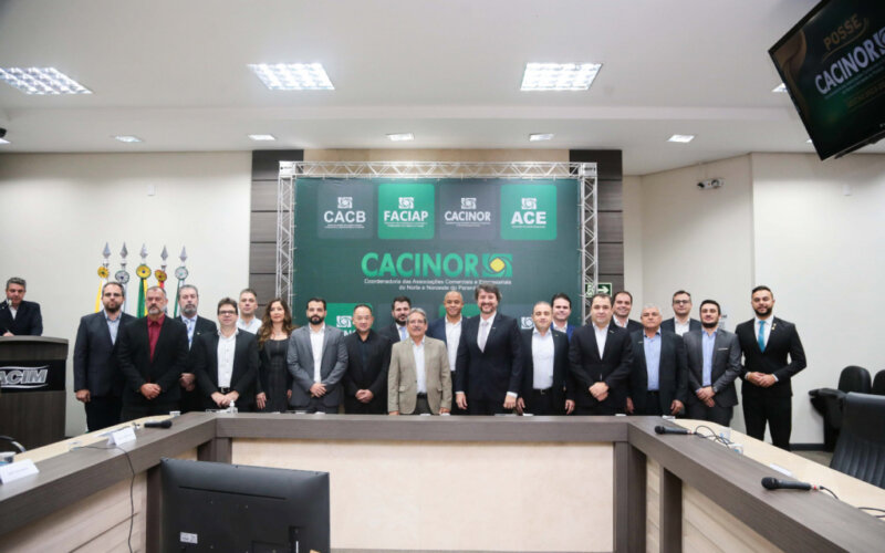 ‘Vamos dar continuidade ao projeto de governança regional no Norte e Noroeste do PR’, diz Henrique Santos, oficialmente empossado como novo presidente da Cacinor 12