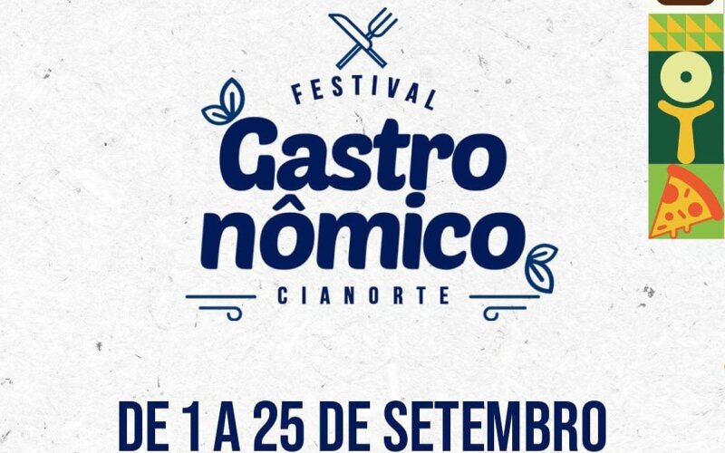 1º Festival Gastronomico de Cianorte de 01 a 25 de Setembro 24